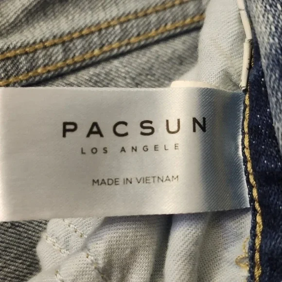MENS PACSUN Stacked Skinny Jeans 30x30 - Picture 3 of 6